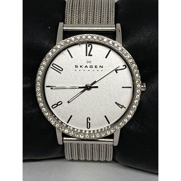 Skagen SKW2284 Women Silver Stainless Steel Analog Dial Quartz Wrist Watch JK616 main image 5